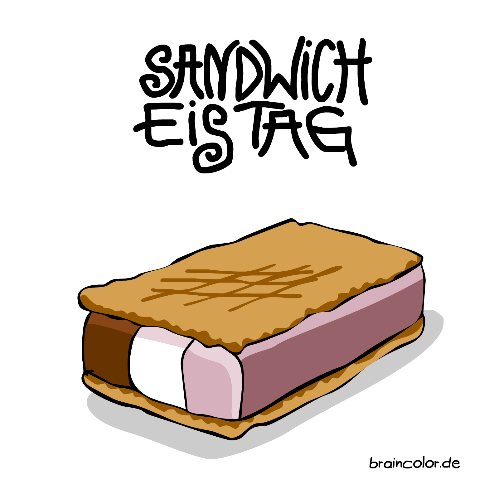 Sandwich-Eis-Tag